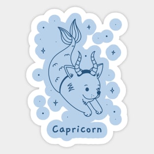 capricorn zodiac sign test Sticker